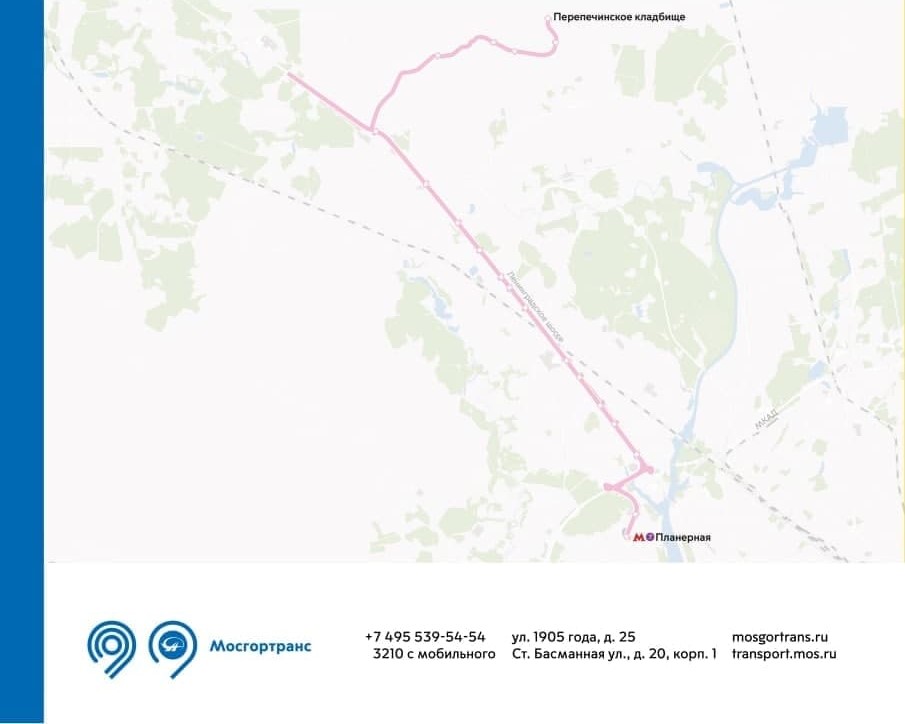 Перепечинское кладбище карта