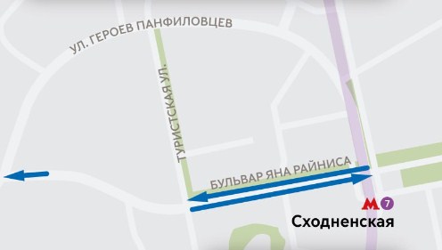 Новая «выделенка» заработала на бульваре Яна Райниса